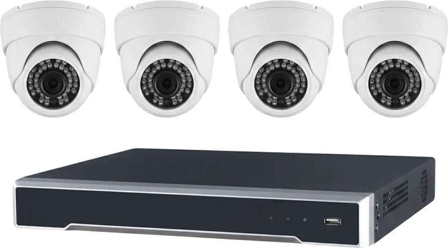 CCTV 카메라와 녹화기